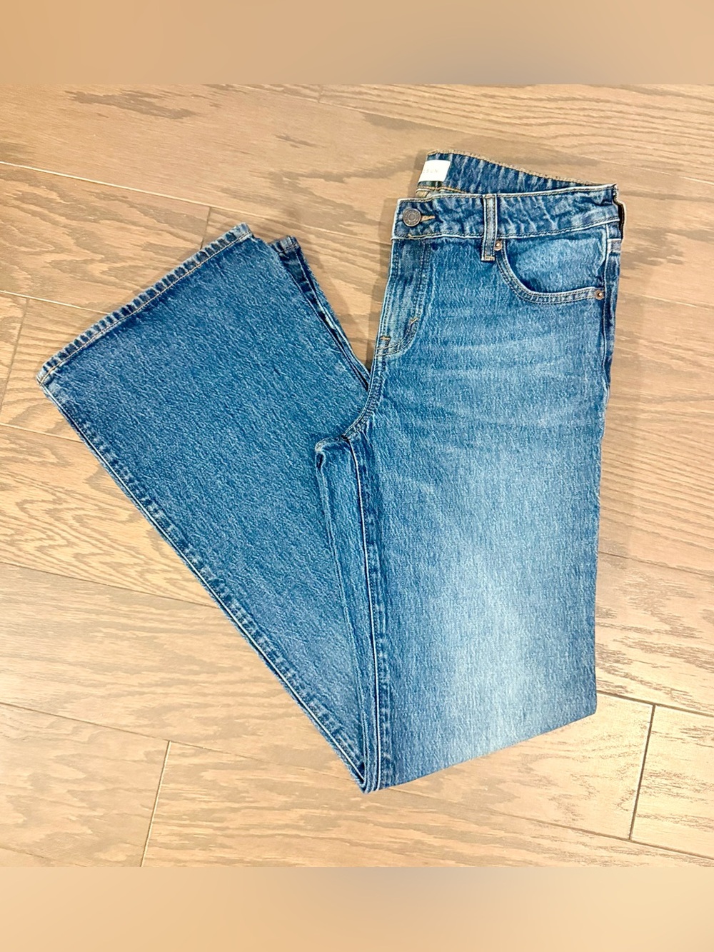PacSun Jade Low Rise Bootcut Jeans Size 29 Medium Wash Y2K